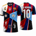 CAMISETA CON NOMBRE Y NUMERO